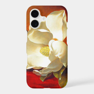Magnolia on Red Velvet Martin Johnson Heade