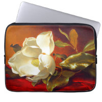 Magnolia on Red Velvet Martin Johnson Heade