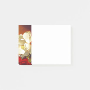 Magnolia on Red Velvet Martin Johnson Heade Post-it Notes
