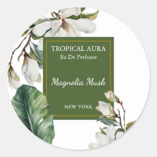 Magnolia Perfume Label