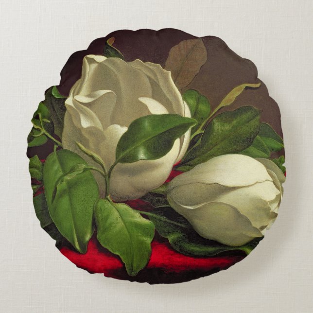 Magnolia Round Cushion (Front)
