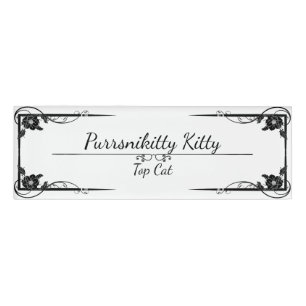 Magnolia Shadow Fairy Name Tag