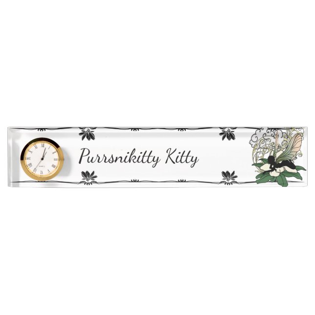 Magnolia Shadow Fairy Nameplate (Front)