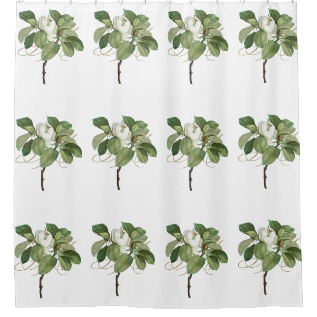 Magnolia Shower Curtain (Front)