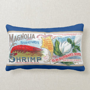 Magnolia Shrimp Lumbar Pillow