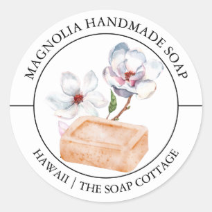 Magnolia Soap label