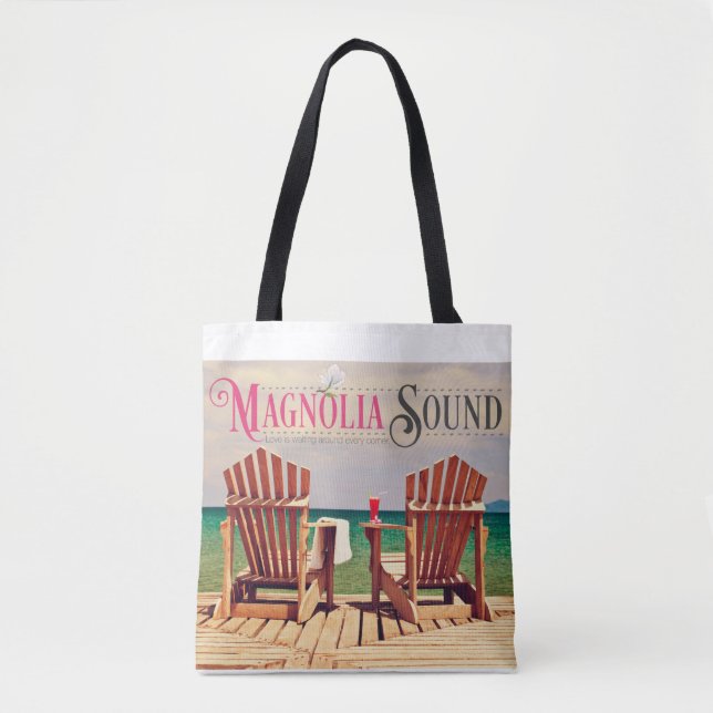 Magnolia Sound tote Bag (Front)