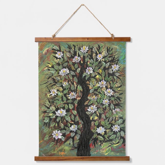 Magnolia Summer Hanging Tapestry (Front)