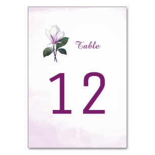 Magnolia Table Number Cards