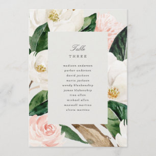 Magnolia Table Number with Seating