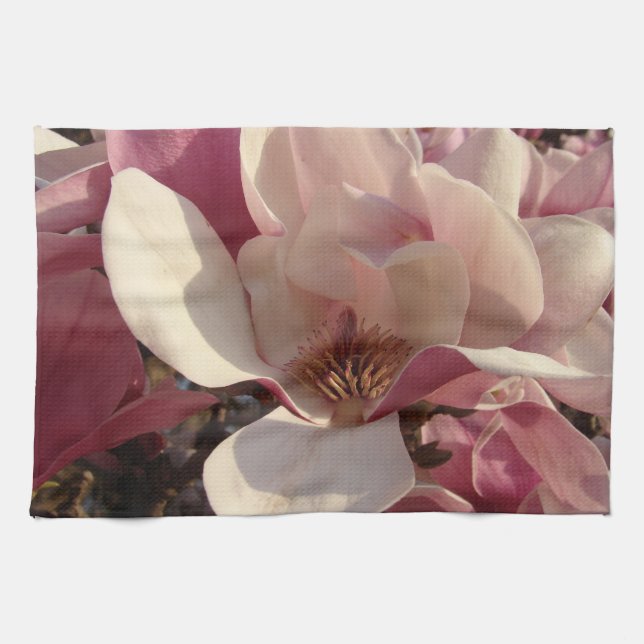 Magnolia Tea Towel (Horizontal)