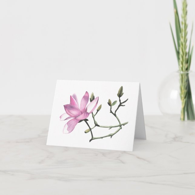 Magnolia Thank You Card (Front)