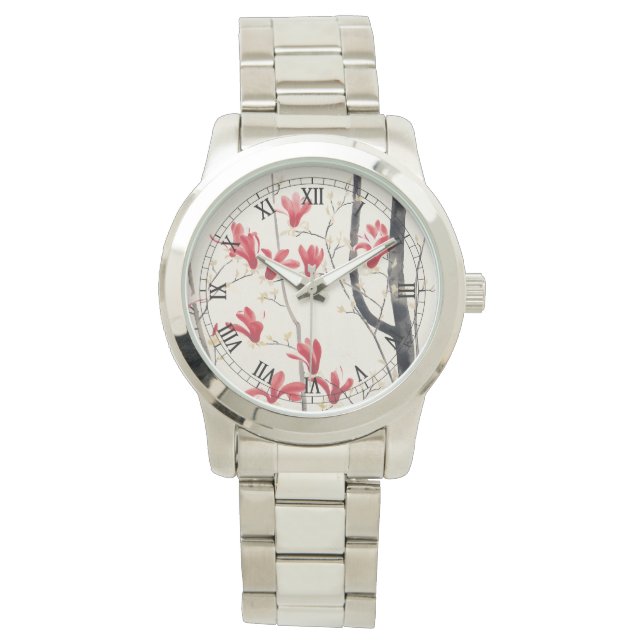 Magnolia Tree by Kobayashi Kokei, Japanese Art Watch (Front)