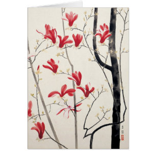 Magnolia Tree by Kobayashi Kokei, Vintage Nature