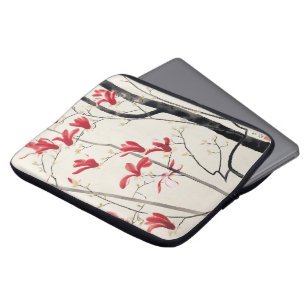 Magnolia Tree by Kobayashi Kokei, Vintage Nature Laptop Sleeve