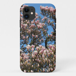 Magnolia Tree in Blossom iPhone 11 Case