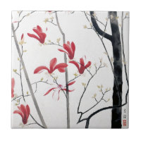 Magnolia Tree Painting