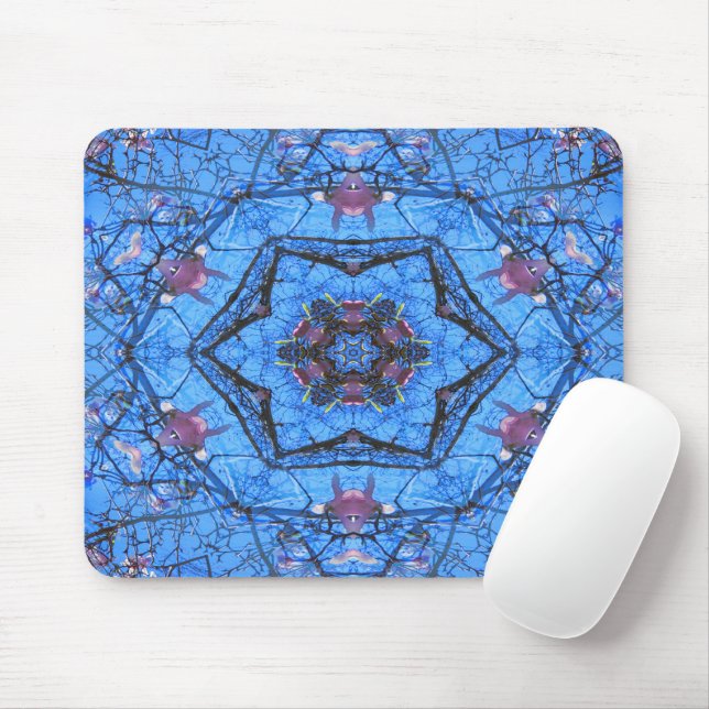 Magnolia tree star....  mouse pad (With Mouse)