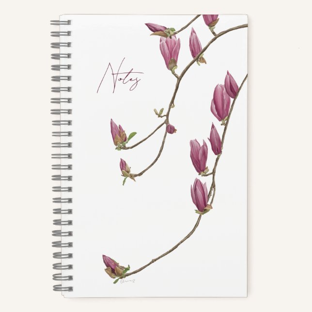 Magnolia Vine Notebook (Front)