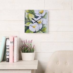 Magnolia Wall Clock