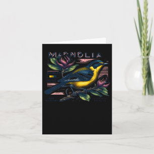 Magnolia Warbler 2 Sticker Card