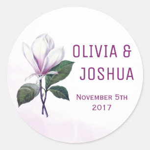 Magnolia Wedding Stickers