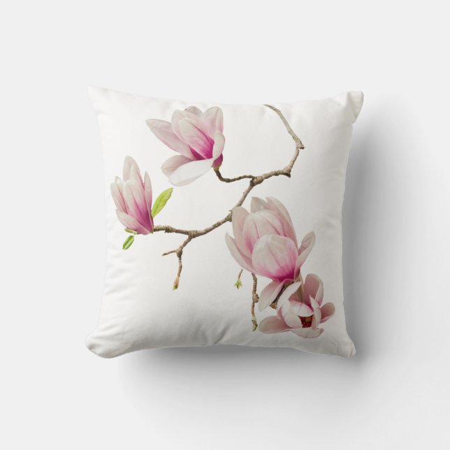 Magnolia White Cushion (Front)