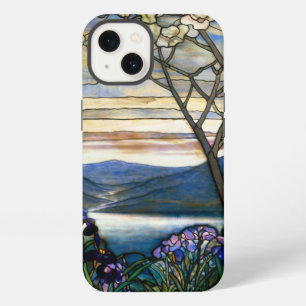 Magnolias and Irises Stained Glass Window iPhone 13 Case