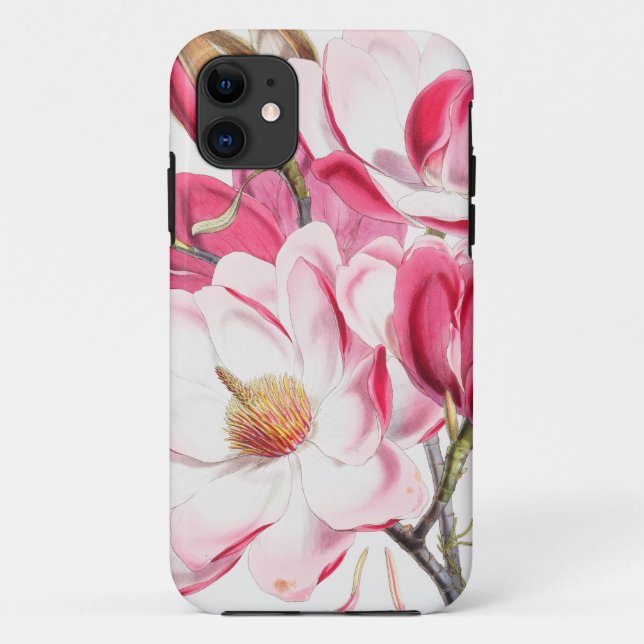 Magnolias Case-Mate iPhone Case (Back)