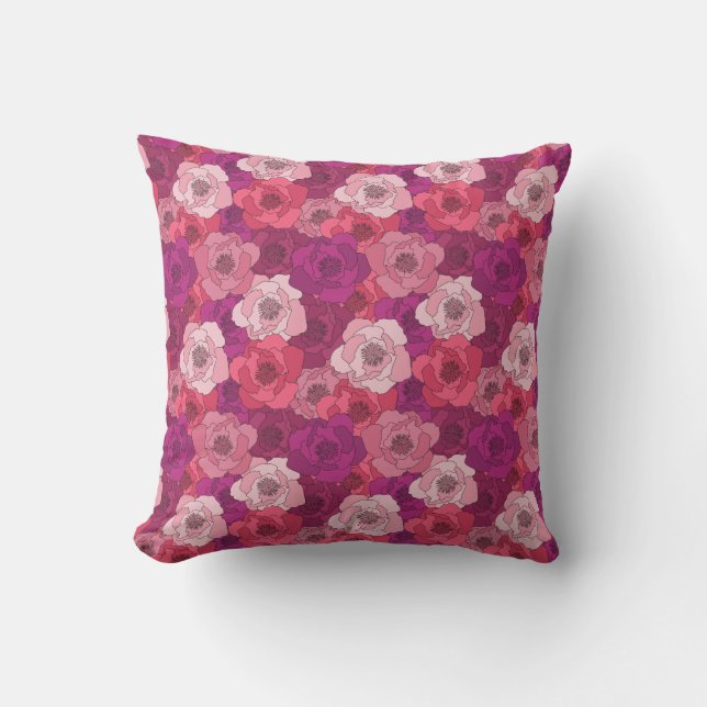 Magnolias Cushion (Front)