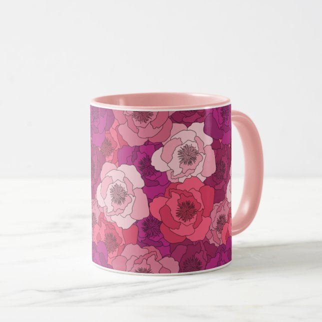 Magnolias Mug (Front Right)