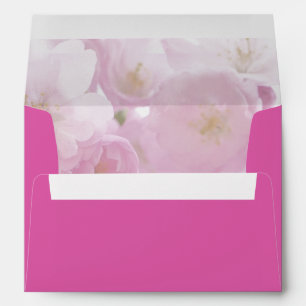 Magnolias Personalised Modern Minimalist Floral Envelope