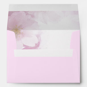 Magnolias Personalised Modern Minimalist Floral Envelope