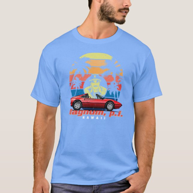 Magnum PI Retro T-Shirt (Front)