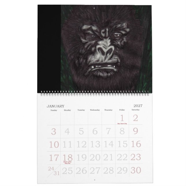 Magnus Art Calendar (Jan 2027)