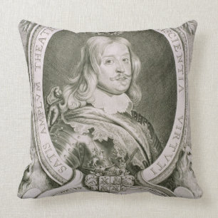 Magnus Gabriel (1622-86) Count de la Gardie, from Cushion