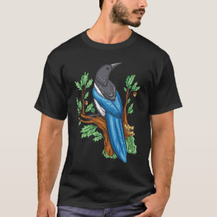 Magpie Bird Birder Bird Watching Cute Birdy Nature T-Shirt