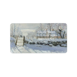 Magpie Claude Monet Label