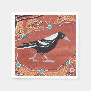 Magpie Dreaming Napkins