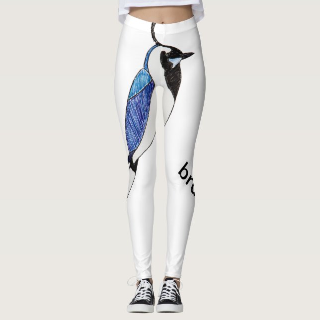 Magpie Jay Leggings (Front)