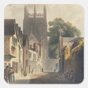 Magpie Lane, Oxford, illustration from the 'Histor Square Sticker