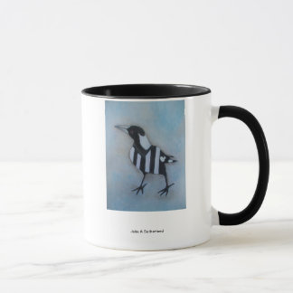 Magpie Looking Left Cup