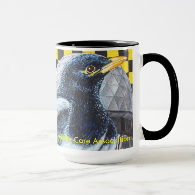 Magpie Mug (Right)