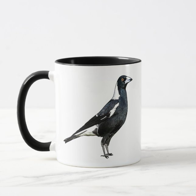 Magpie Mug (Left)