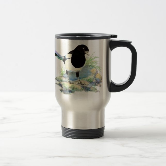 Magpie Travel Mug (Right)
