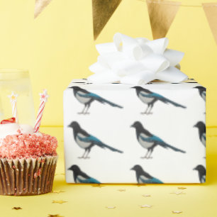 Magpie Wrapping Paper