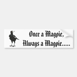 Magpies Bumper Sticker