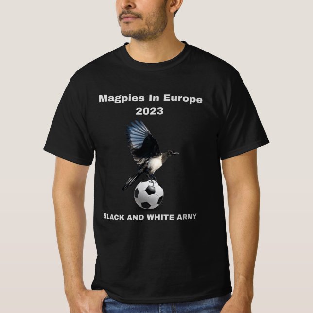 Magpies In Europe 2023 T-Shirt (Front)
