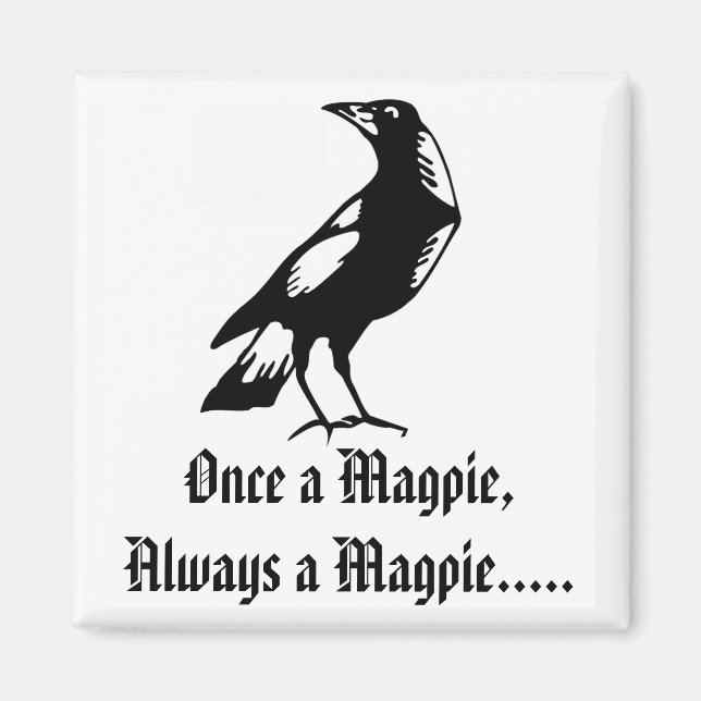 Magpies Magnet (Front)