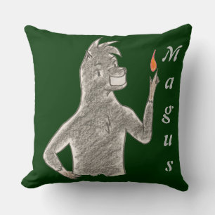 Magus (with name) cushion